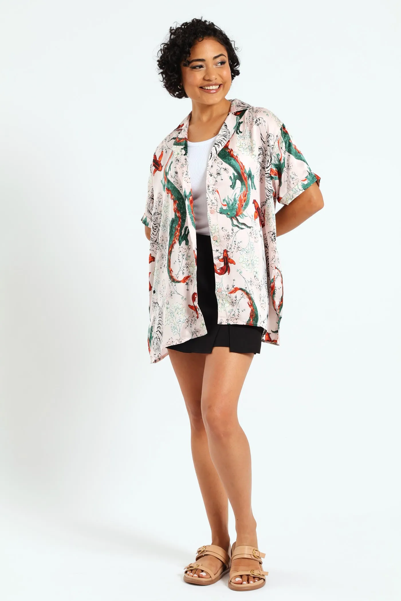 Satin Printed Shirt sold by Edgars product image thumbnail 4