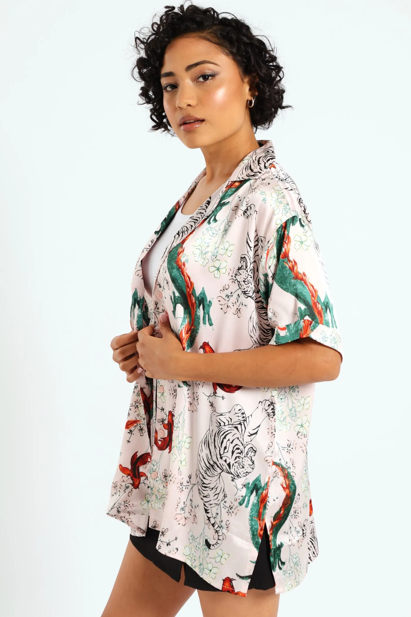 Satin Printed Shirt sold by Edgars product image thumbnail 3
