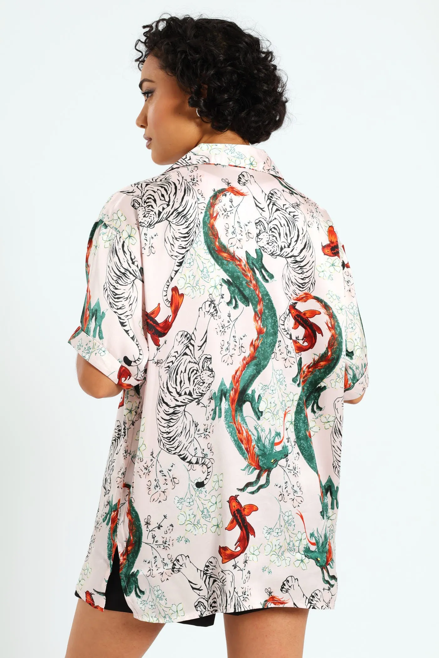 Satin Printed Shirt sold by Edgars product image thumbnail 2