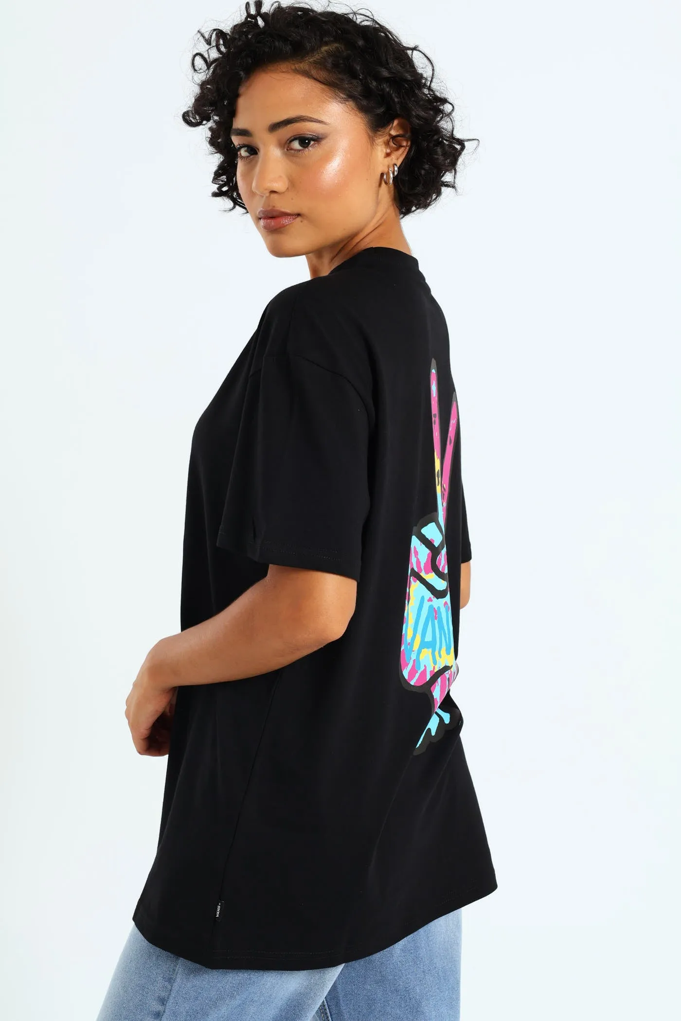 Hol V Hand Oversized Tee - Black sold by Edgars product image thumbnail 3
