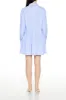 Striped Poplin Shirt Dress - Light Blue sold by Edgars