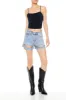 Rhinestone Bermuda Shorts - Denim sold by Edgars