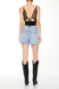 Rhinestone Bermuda Shorts - Denim sold by Edgars