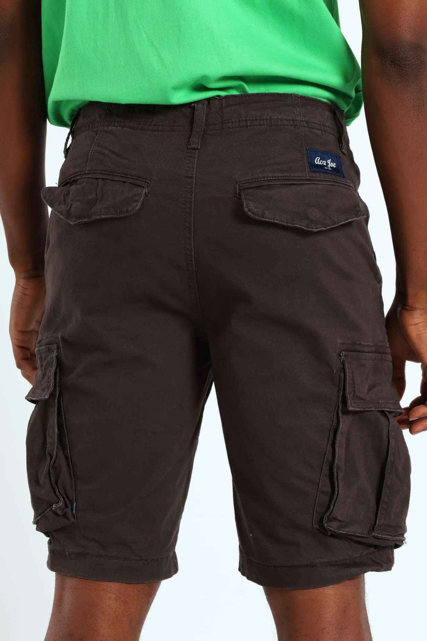 Overdye Cargo Shorts - Charcoal sold by Edgars product image thumbnail 3
