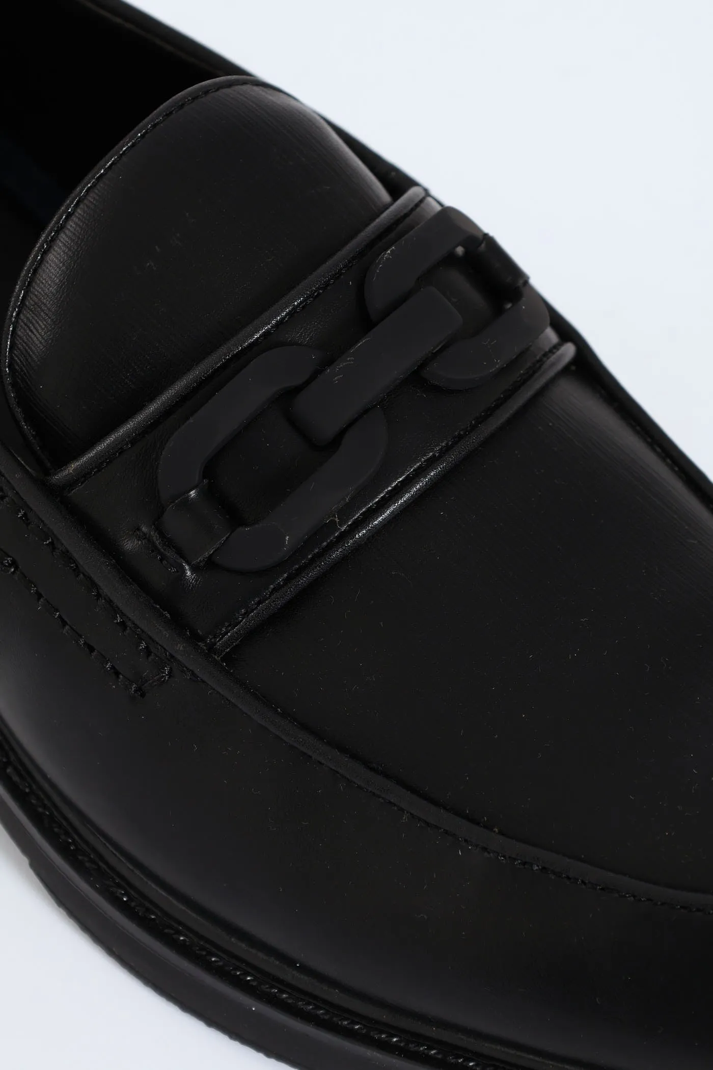 Hatton Metal Trim Heeled Slip In Loafer - Black sold by Edgars product image thumbnail 5