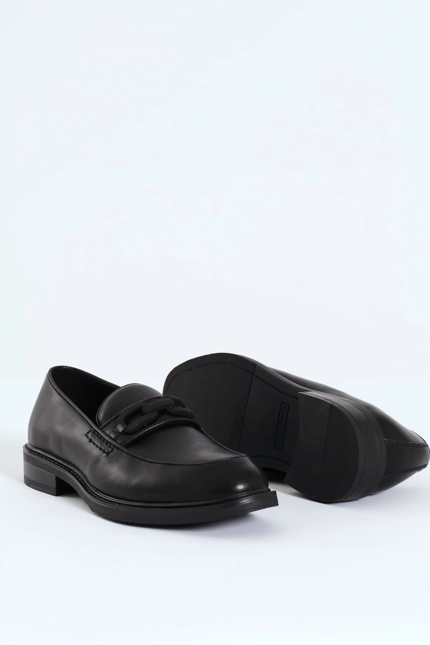 Hatton Metal Trim Heeled Slip In Loafer - Black sold by Edgars product image thumbnail 4