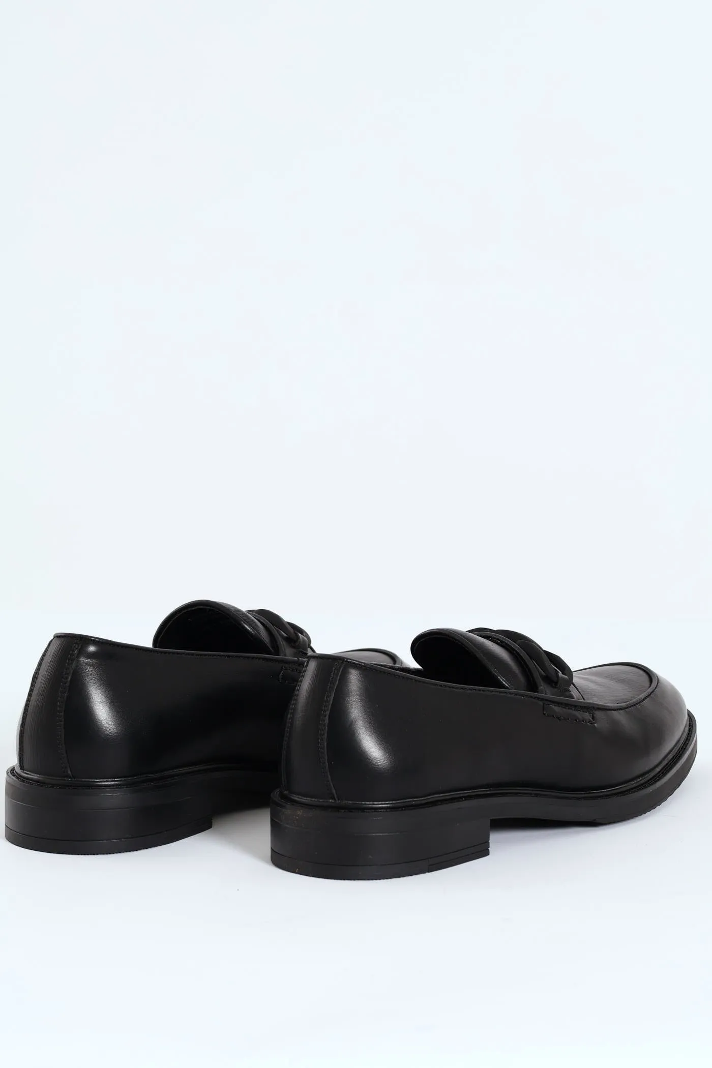 Hatton Metal Trim Heeled Slip In Loafer - Black sold by Edgars product image thumbnail 3