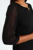 Release Pleat Dress - Black sold by Edgars