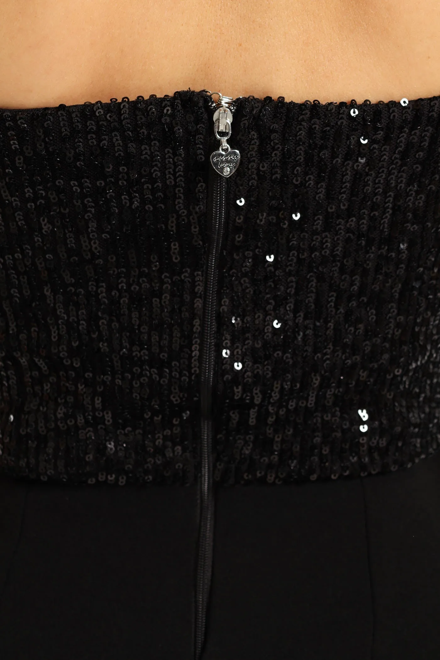 Wrap Skirt Mini Dress With V-Wire - Black sold by Edgars product image thumbnail 5