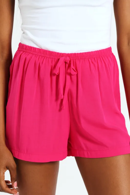 2 Pack Watercolour Leaf Woven Shorts sold by Edgars 