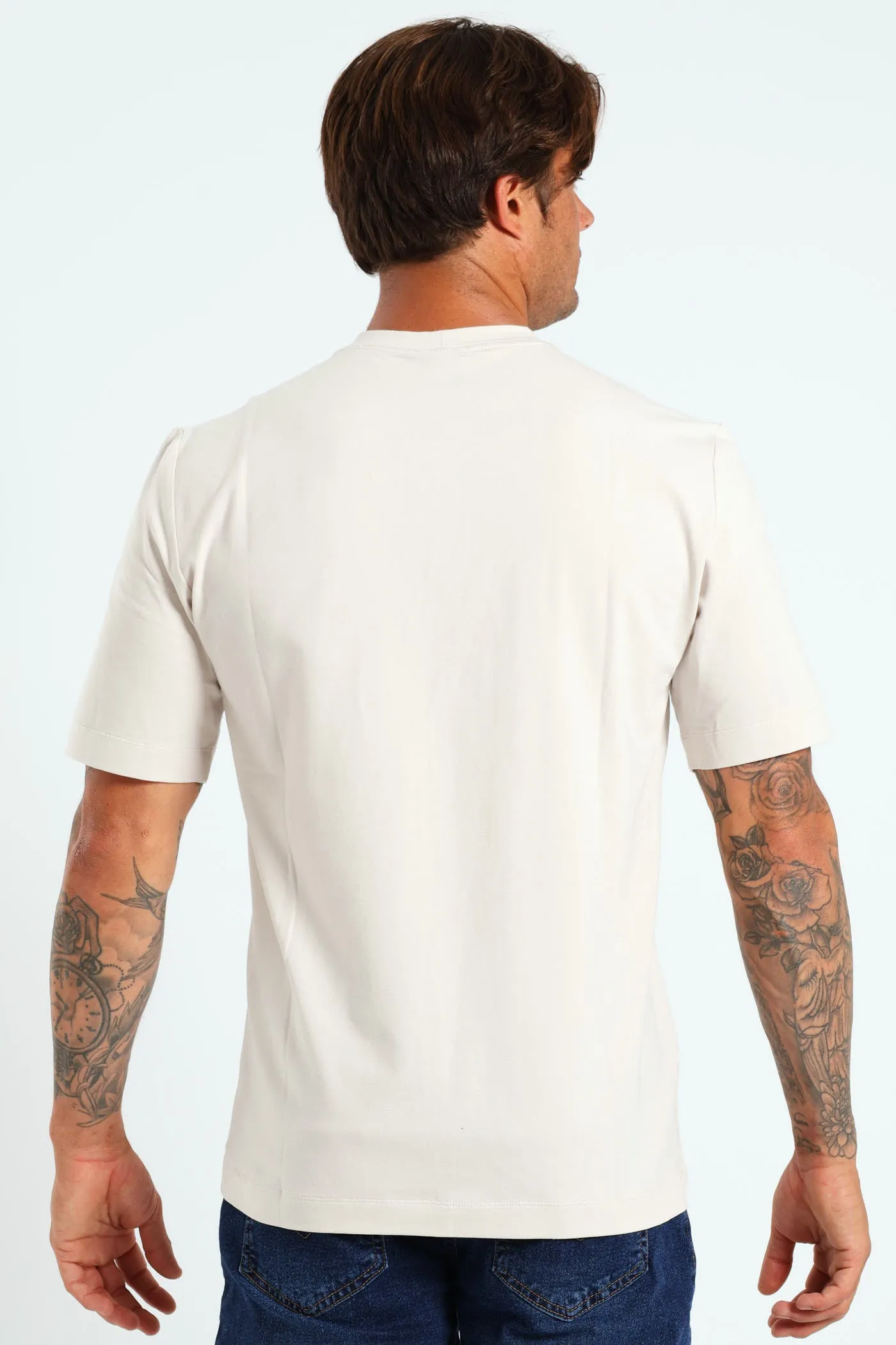 All Day Short Sleeve Tee - Off White sold by Edgars product image thumbnail 3