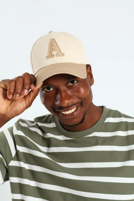 Mens Cap - Stone sold by Edgars