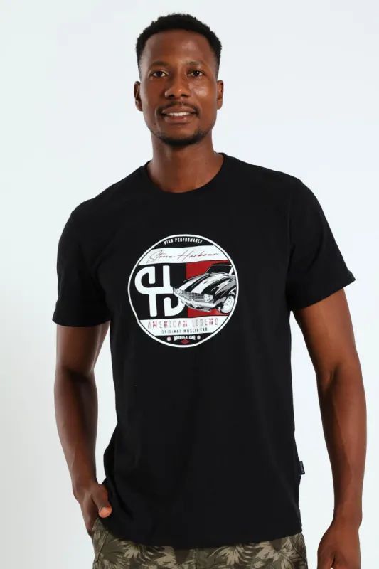 American Legend Tee - Black sold by Edgars