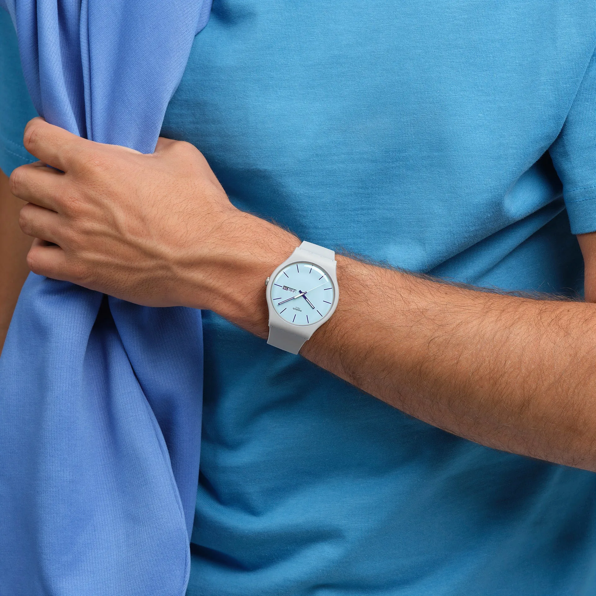 Blueberry Sky Quartz Watch - Light Grey sold by Edgars product image thumbnail 2