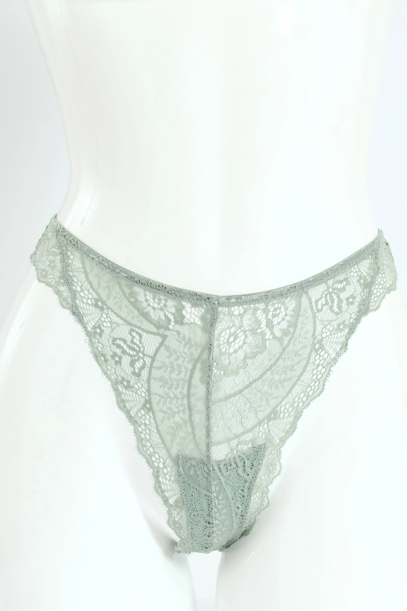 3 Pack Lace Built Up G-String Panties - Rust/Sage/Navy sold by Edgars product image thumbnail 2