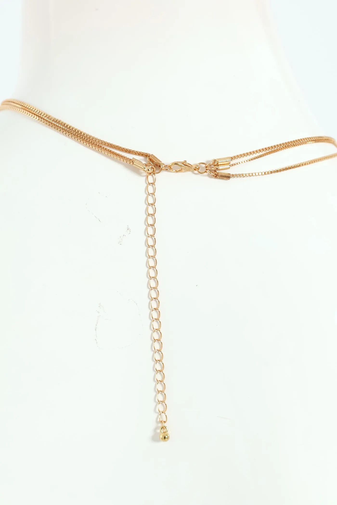 3 Layer Disc Necklace - Gold sold by Edgars product image thumbnail 3