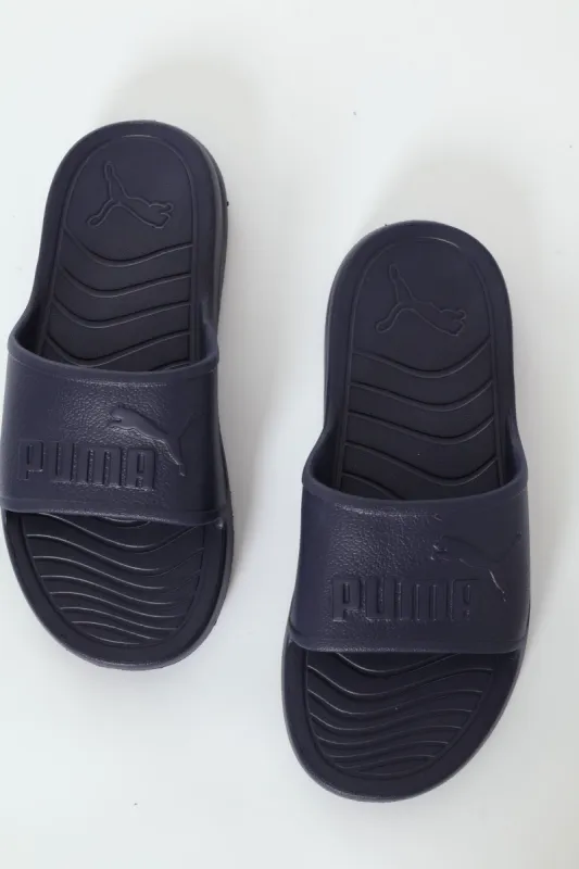 Popcat Blown Eva Slip In Mule - Navy sold by Edgars 