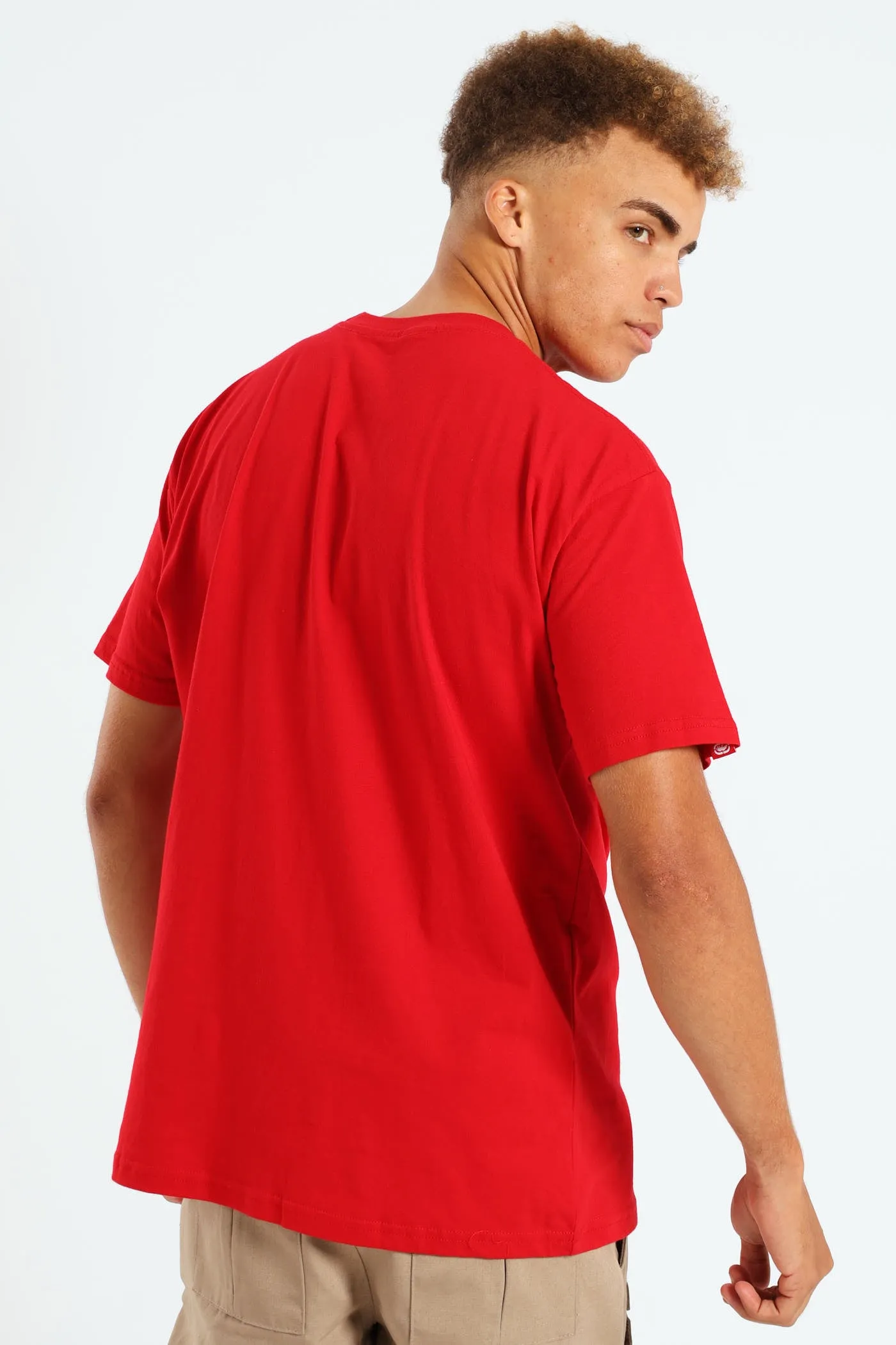 Never Out HD Print Tee - Red sold by Edgars product image thumbnail 2