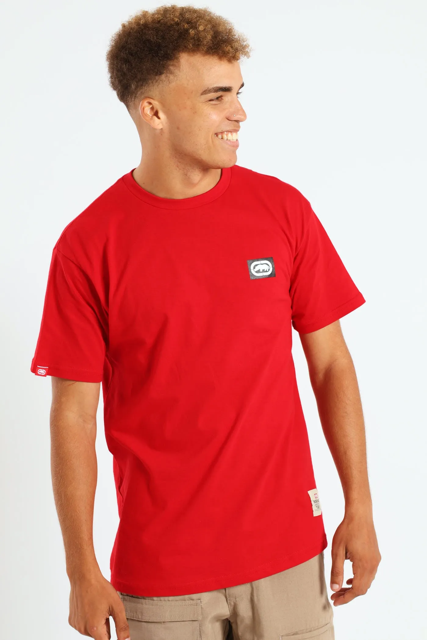 Never Out HD Print Tee - Red sold by Edgars