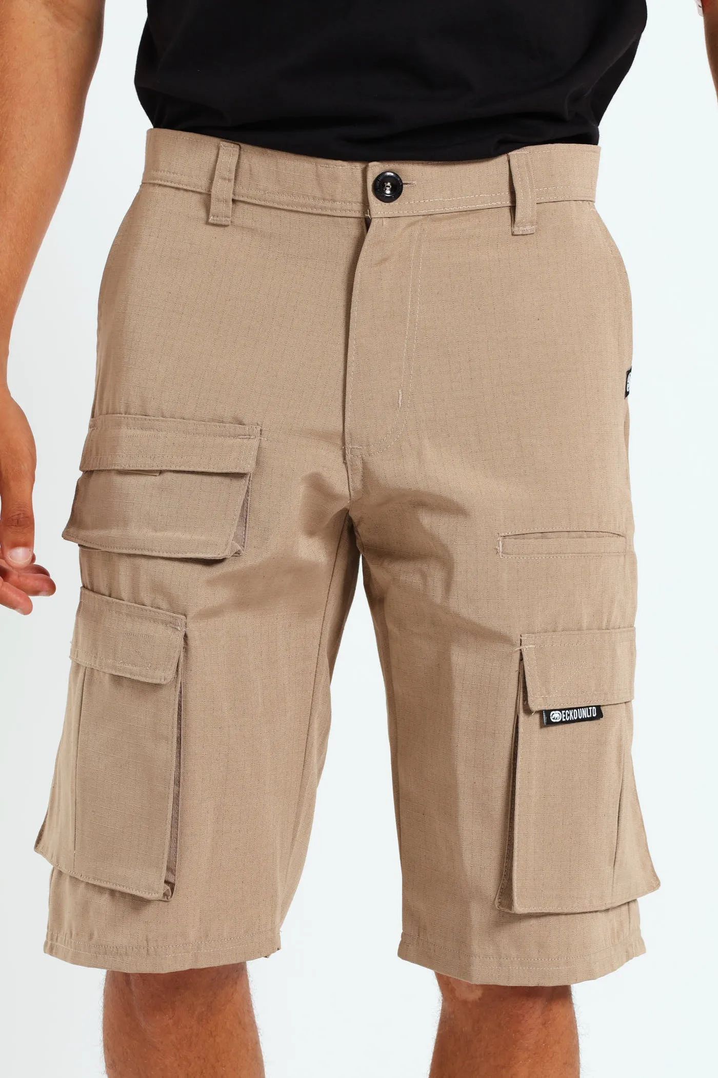 Cargo Shorts - Khaki sold by Edgars