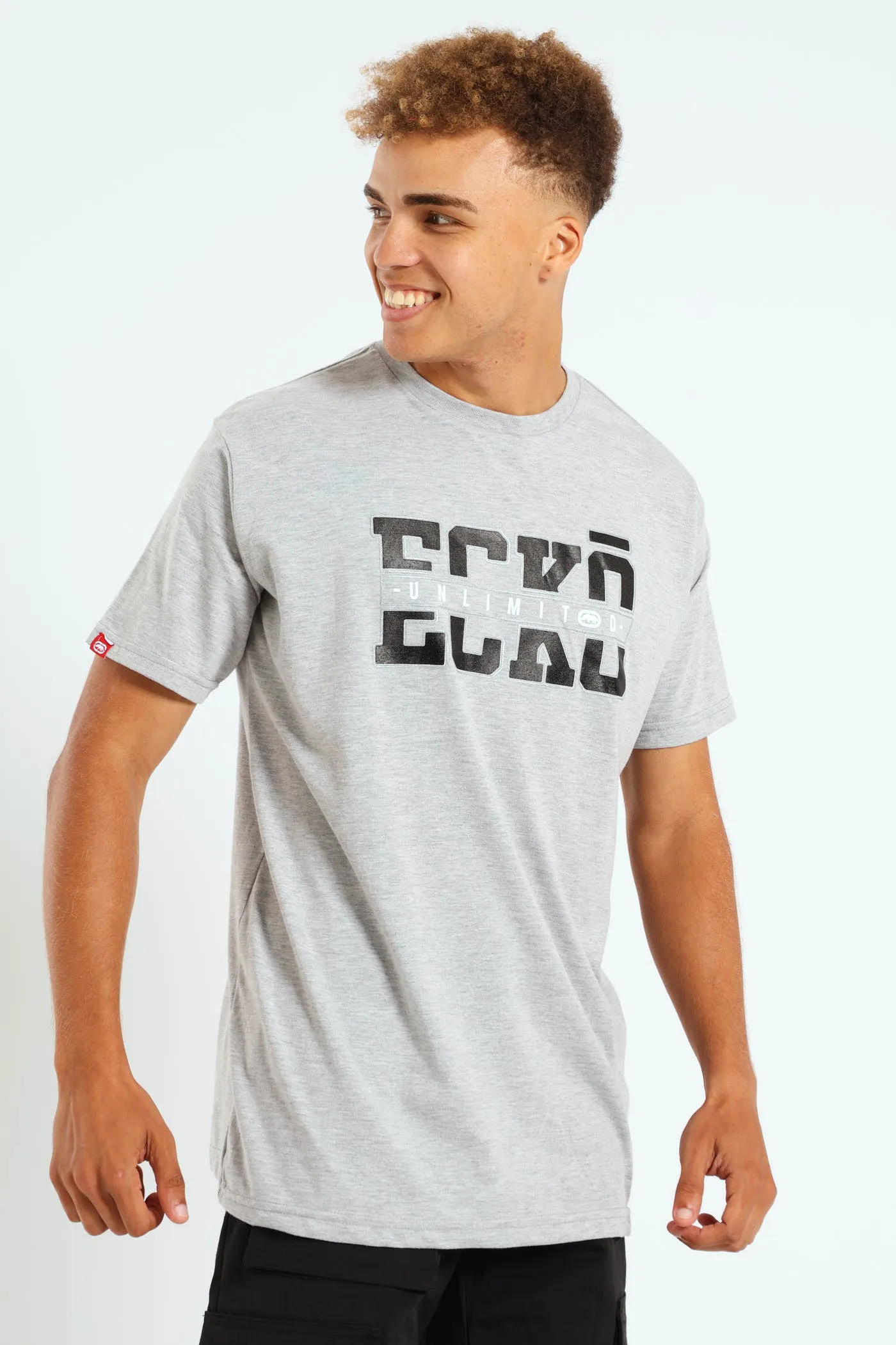 College Script Tee - Grey Melange sold by Edgars product image thumbnail 2