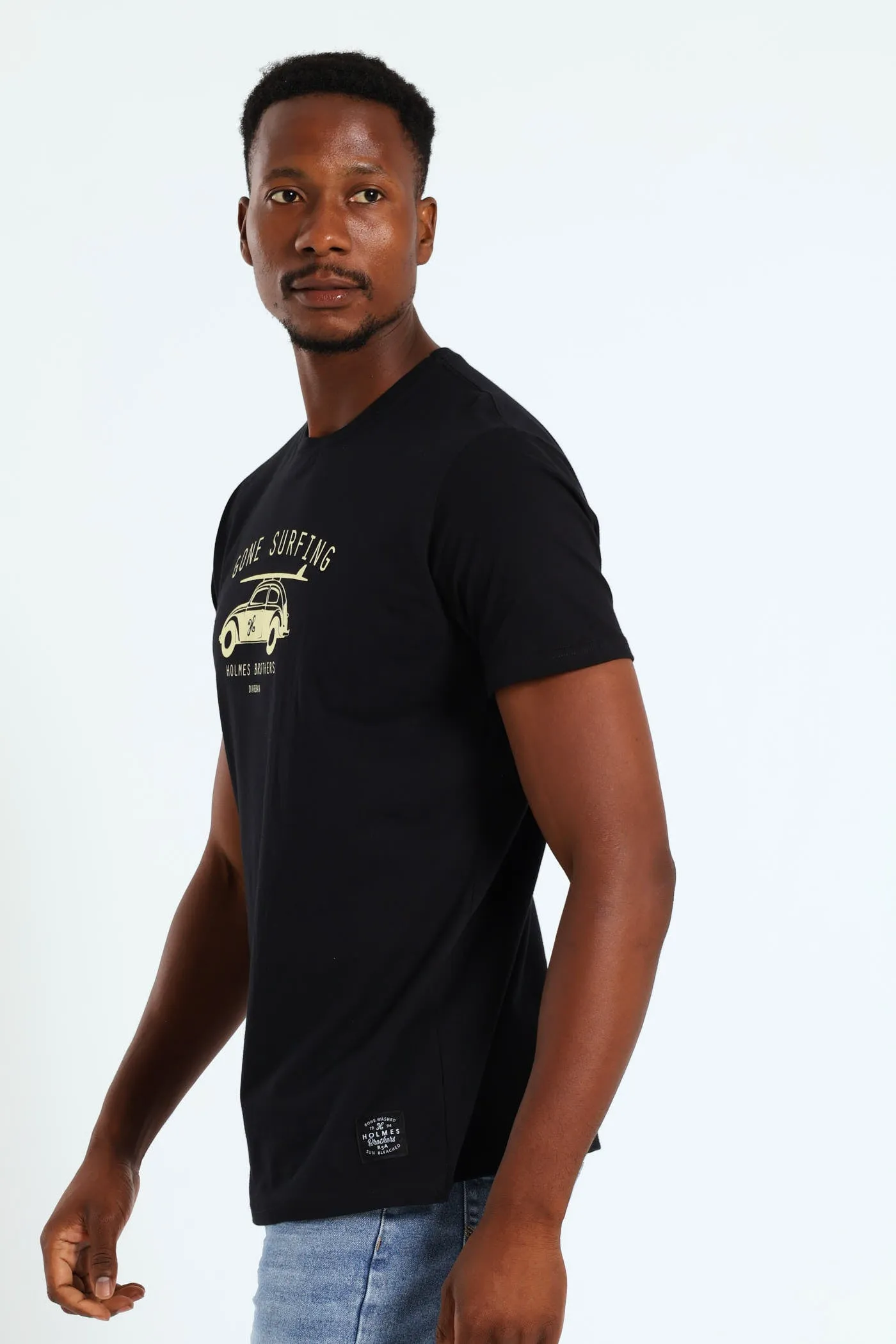 Gone Surfing Tee - Black sold by Edgars product image thumbnail 2