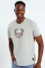 Leopard Tee - Grey Melange sold by Edgars
