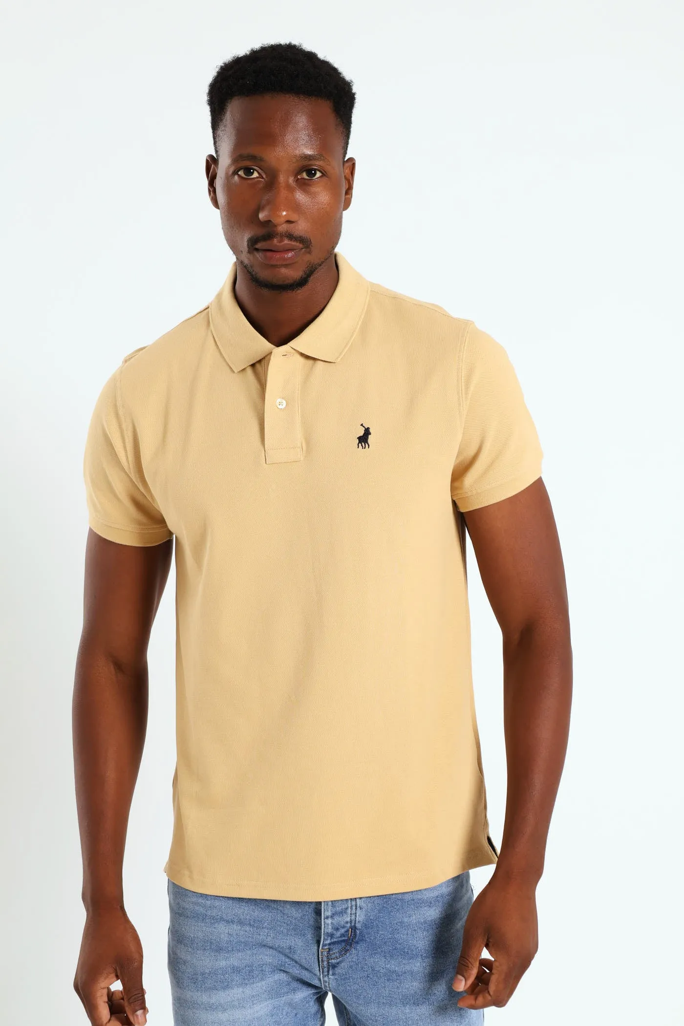 Core Carter Pique Golfer - Camel sold by Edgars