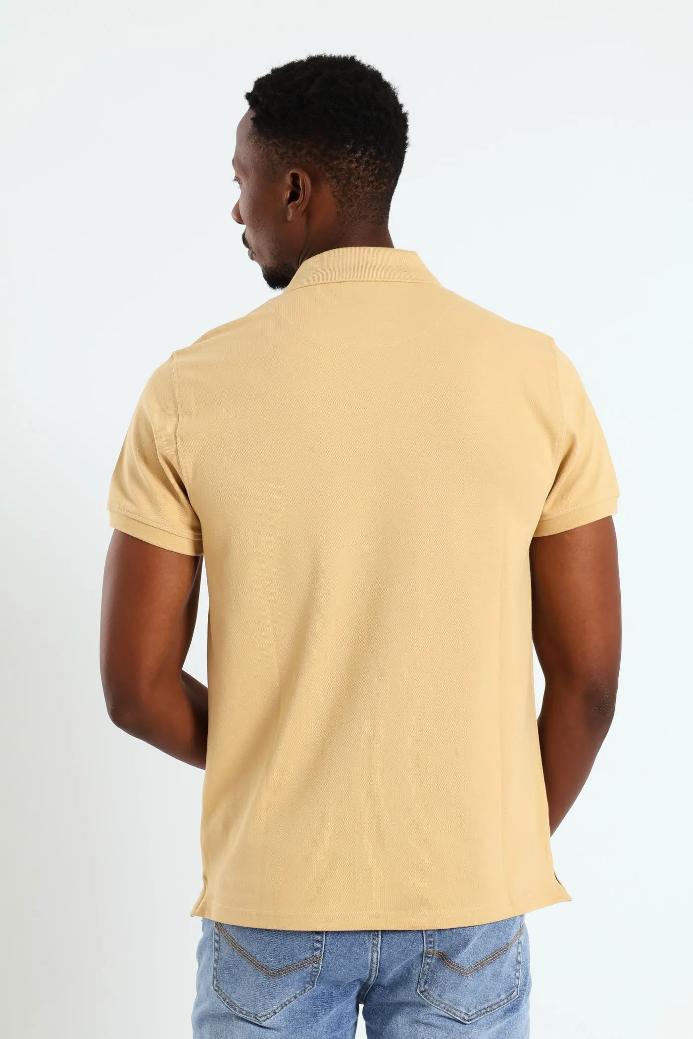 Core Carter Pique Golfer - Camel sold by Edgars product image thumbnail 3