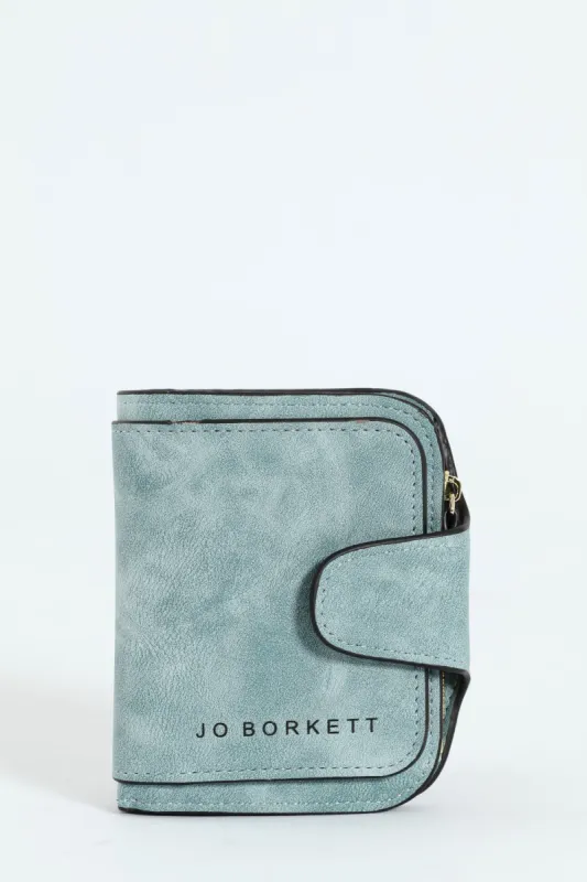 Small Bifold Wallet - Aqua sold by Edgars