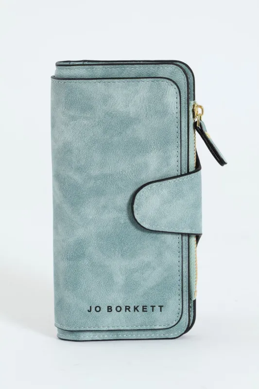 Large Bi Fold Wallet - Aqua sold by Edgars 