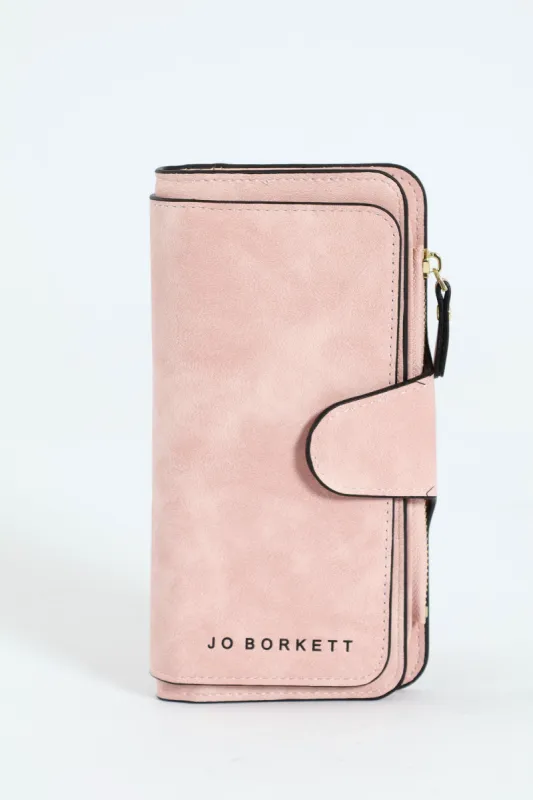 Large Bi Fold Wallet - Pink sold by Edgars 