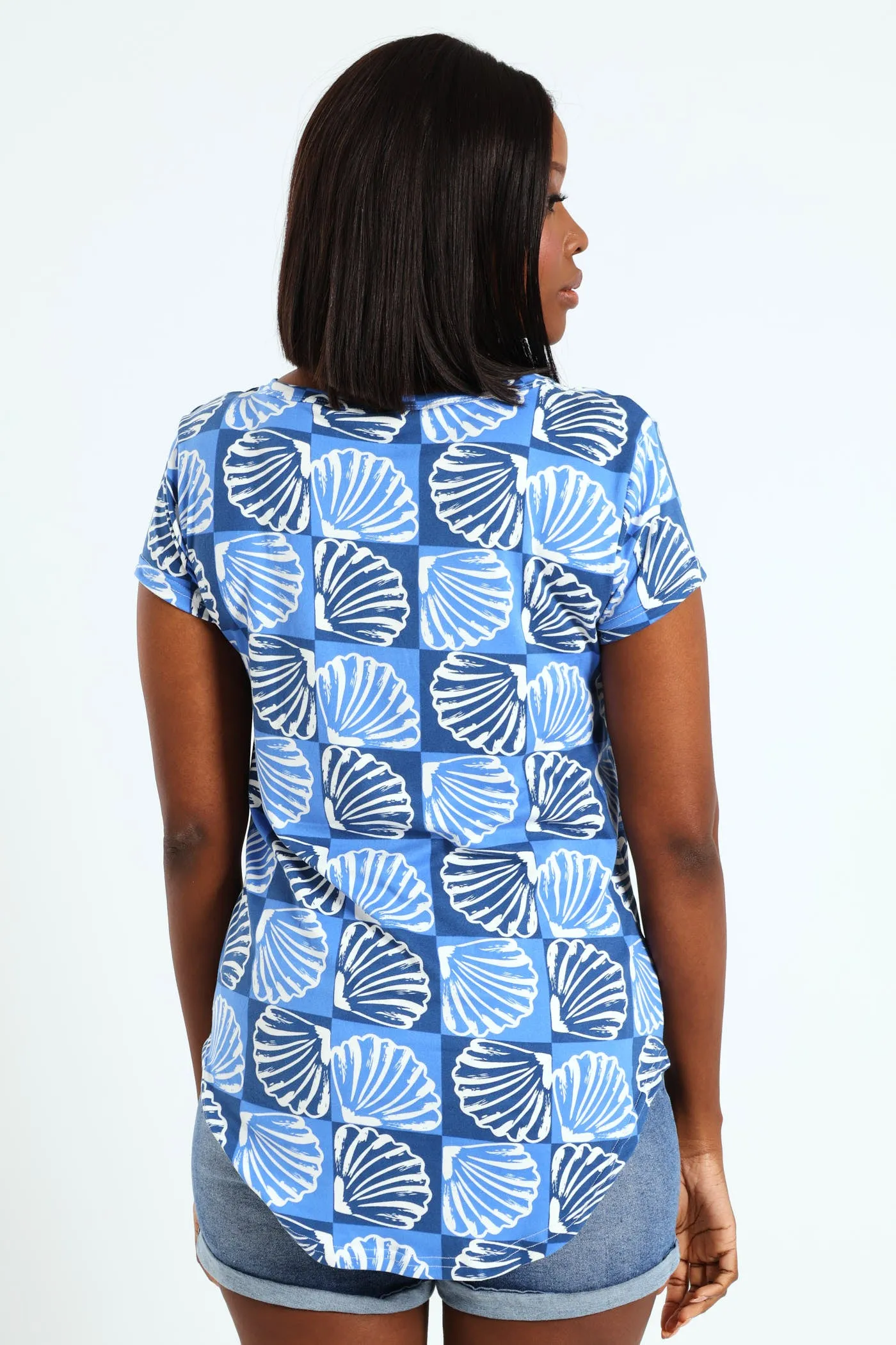 Printed Pocket Tee - Bright Blue sold by Edgars product image thumbnail 3