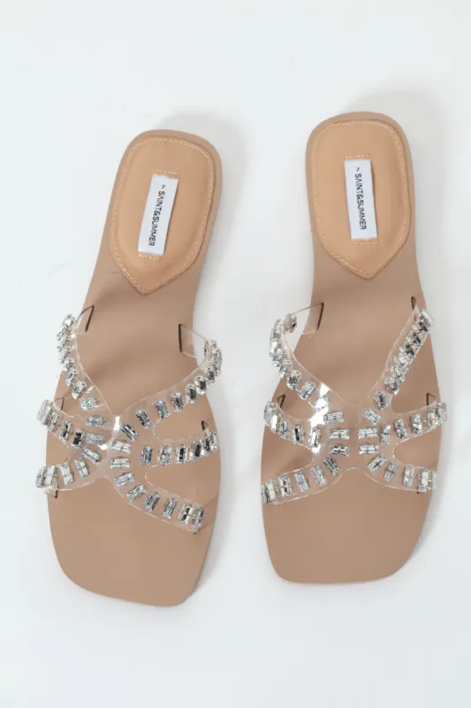 Pazienza Butterfly Vinyl Embellished Sandal sold by Edgars 