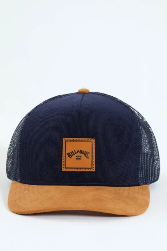Stacked Trucker Cap - Navy sold by Edgars 