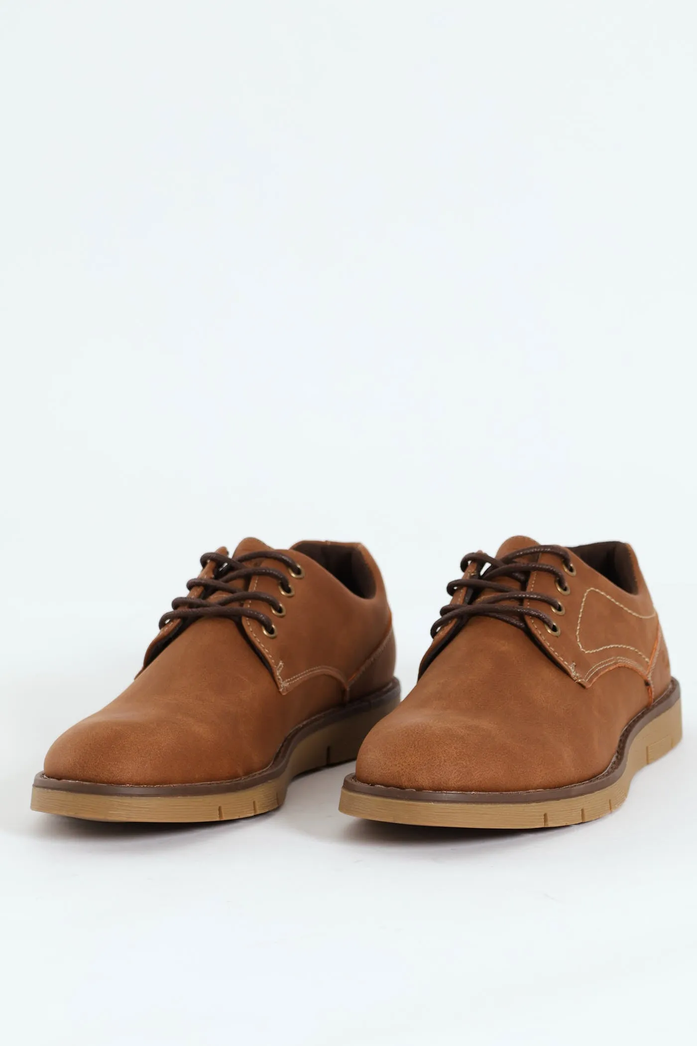Hybrid Cleated Lace Up Shoe - Brown sold by Edgars