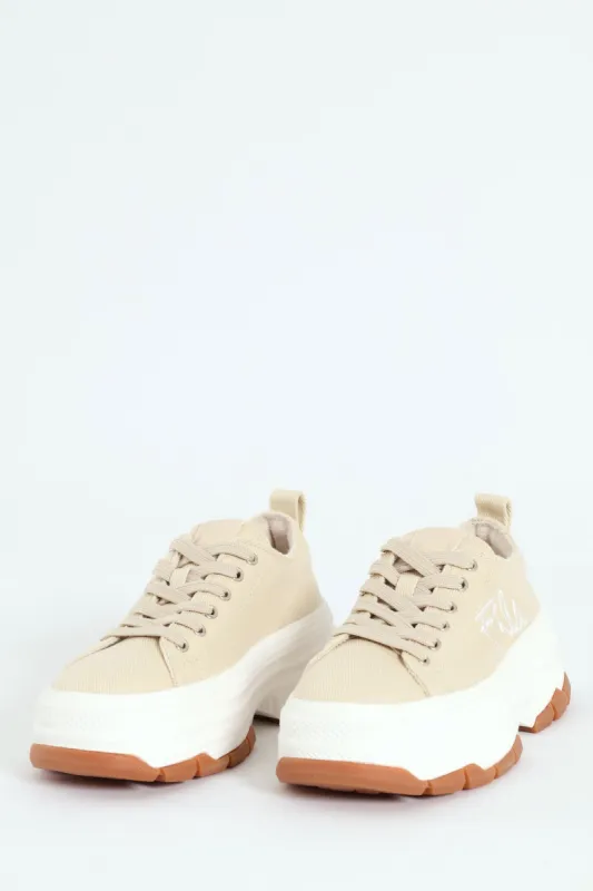 Reese Chunky Sneaker - Beige sold by Edgars
