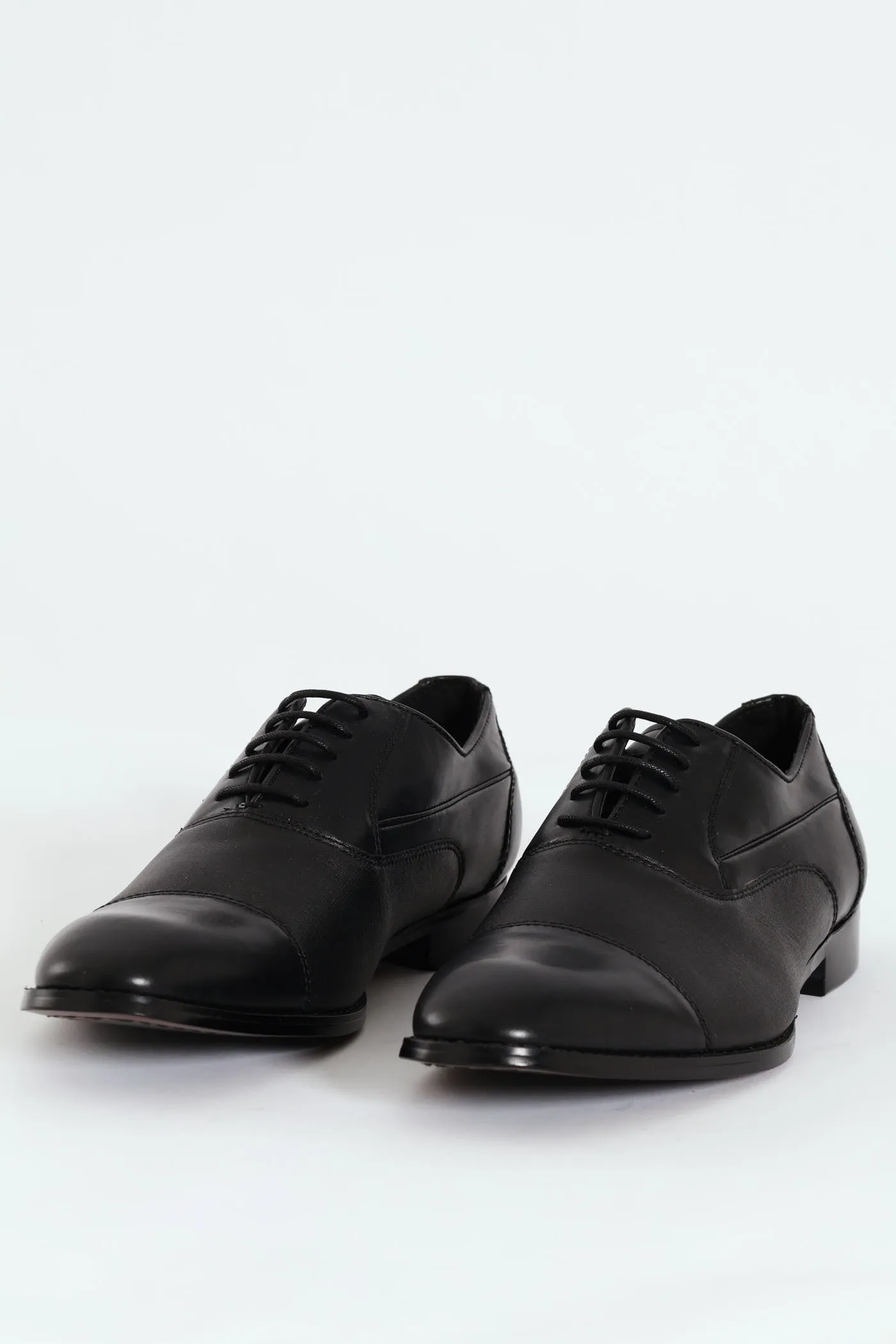 Sebastian Toe Cap Lace Up Derby Shoe - Black sold by Edgars product image thumbnail 3