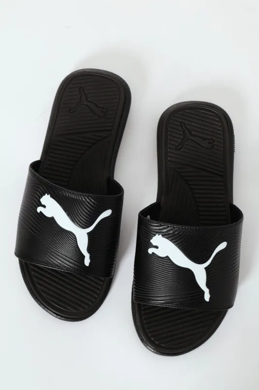 Sporty Embossed 2.0 Flat Sandal - Black sold by Edgars