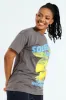 Holiday Oversized Tee - Grey sold by Edgars 