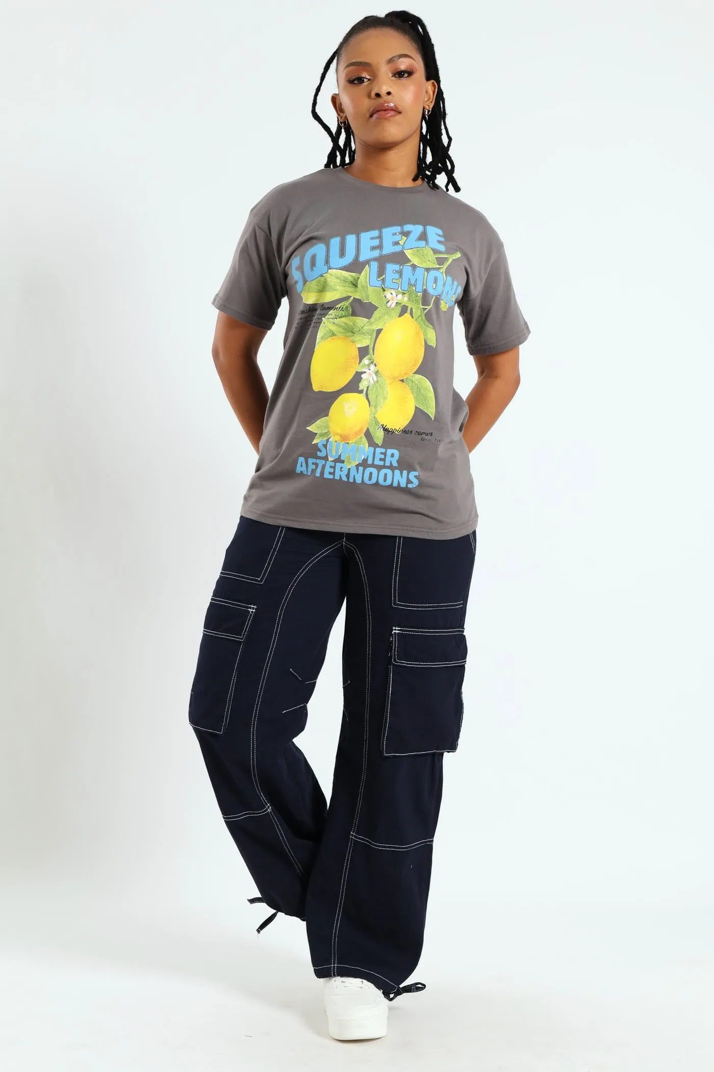 Holiday Oversized Tee - Grey sold by Edgars product image thumbnail 4