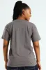 Holiday Oversized Tee - Grey sold by Edgars 
