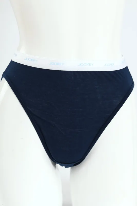 5 Pack Cotton Classic Hicut Panties - Grey Melange/Salmon/Soft Petal sold by Edgars