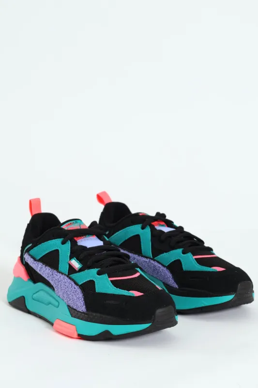 RS Simul8 Fandom Sneaker - Black sold by Edgars