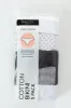 5 Pack Cotton Stretch Bikini Panties - Check/Black/Spot/White/Grey sold by Edgars