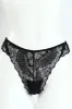 3 Pack Lace Built Up G-String Panties - Rose/Rhubarb/Black sold by Edgars