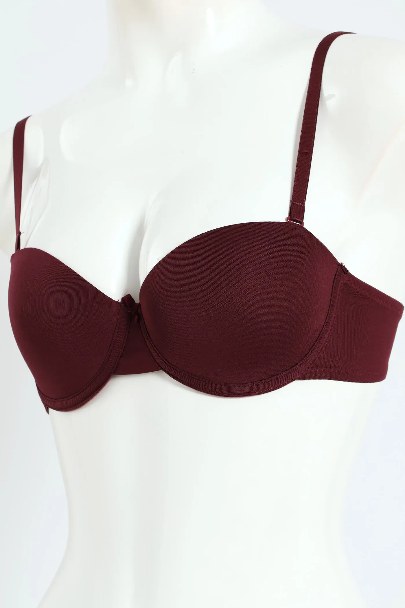 2 Pack Multiway Bra - Wine-Tasting/Black sold by Edgars product image thumbnail 3