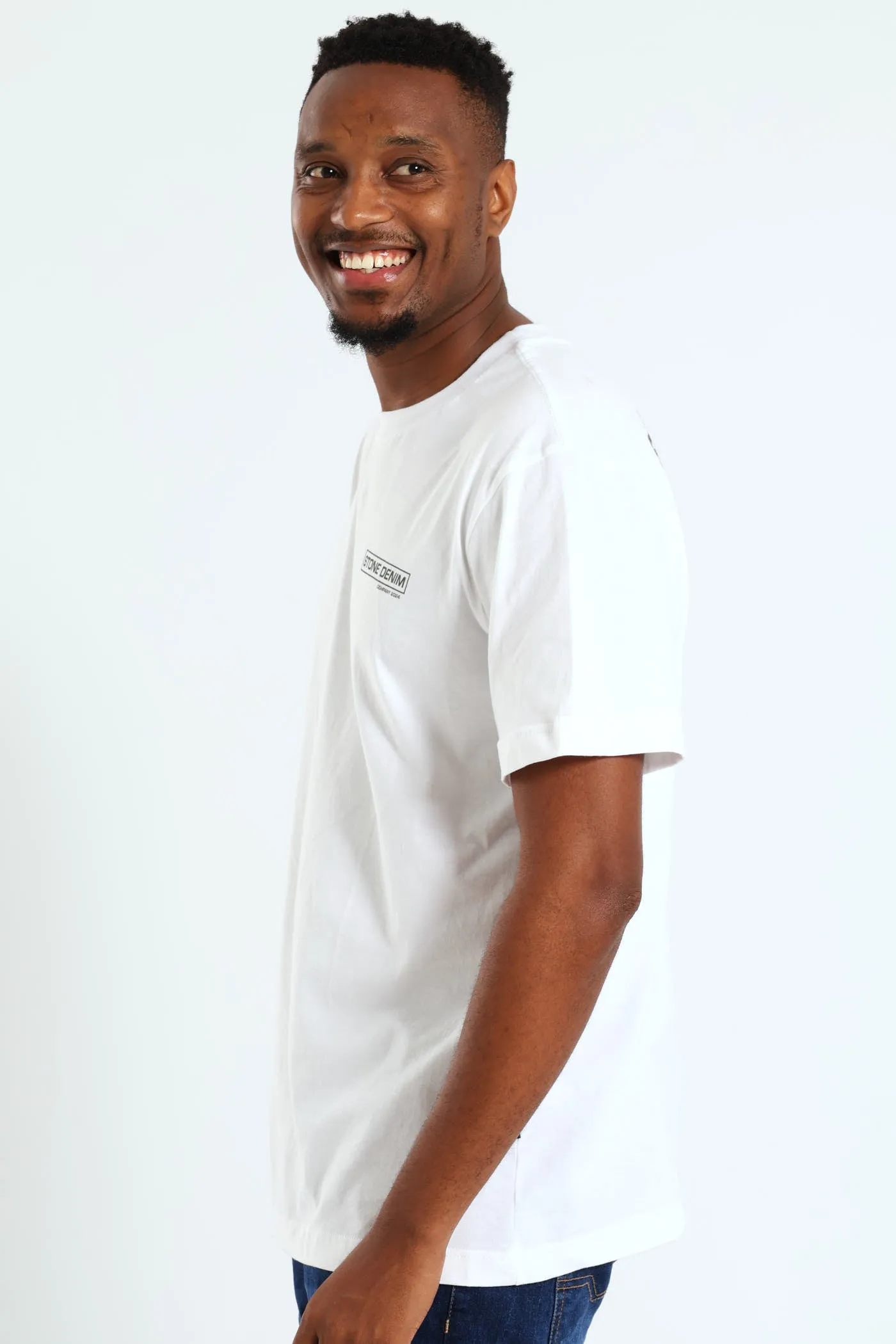 Core Front & Back Print Tee - White sold by Edgars product image thumbnail 2