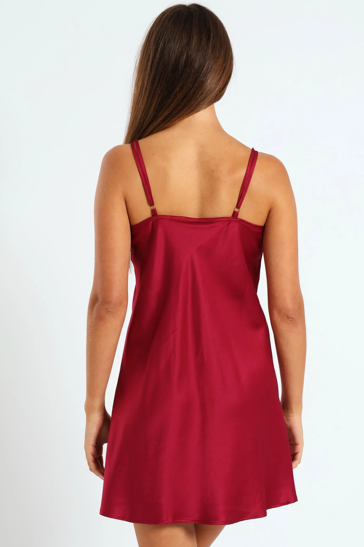 Single Fashion Chemise - Deep Red sold by Edgars product image thumbnail 2
