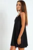 2 Pack Animal Print Satin Chemise - Black sold by Edgars